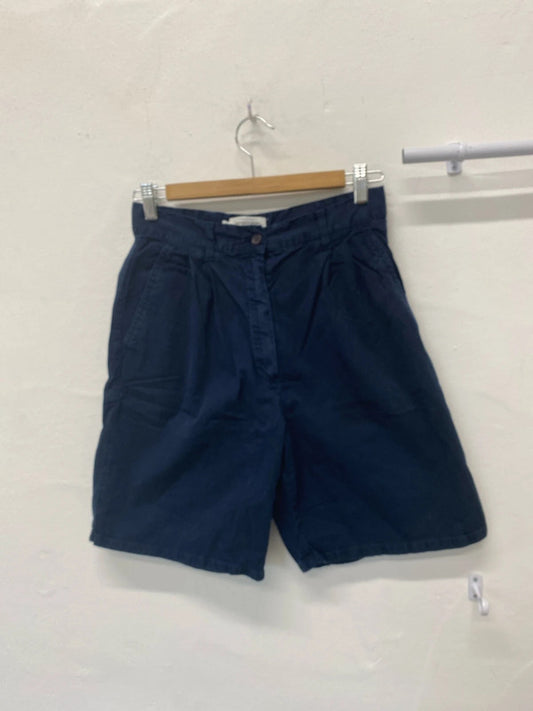 Fabulous Navy wide leg vintage shorts by United Colour of Benneton UK6/8 MM005