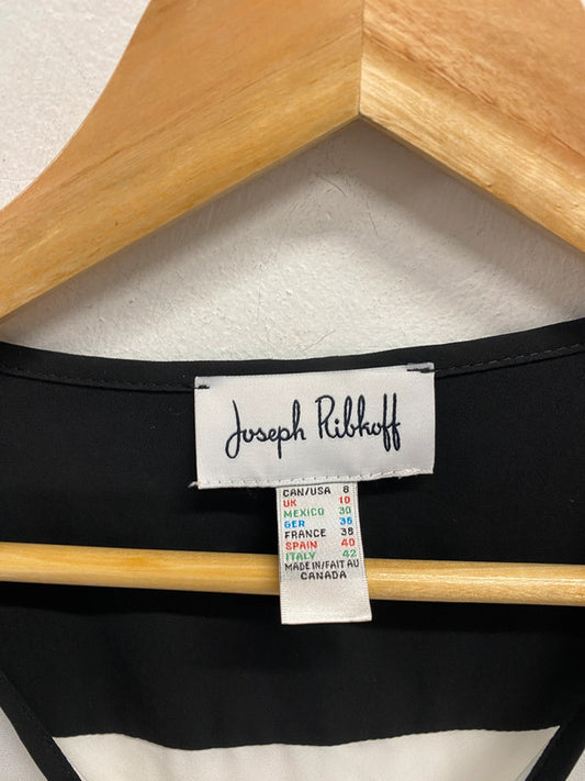 Stunning Joseph Ribkoff Black White Longline Tunic New With Tags UK 10 KM004