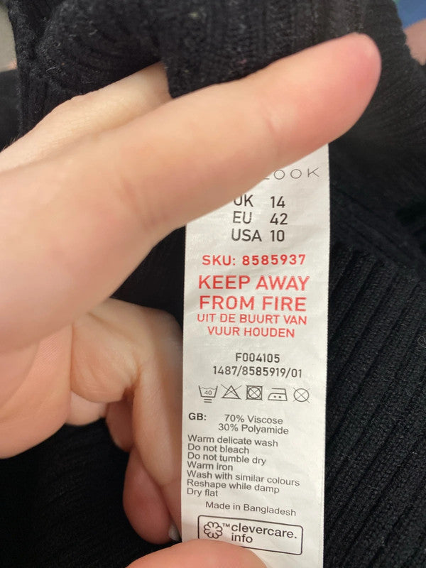 New Look & TU Stylish Vest Tops Trio UK 12-14 #8 LN001