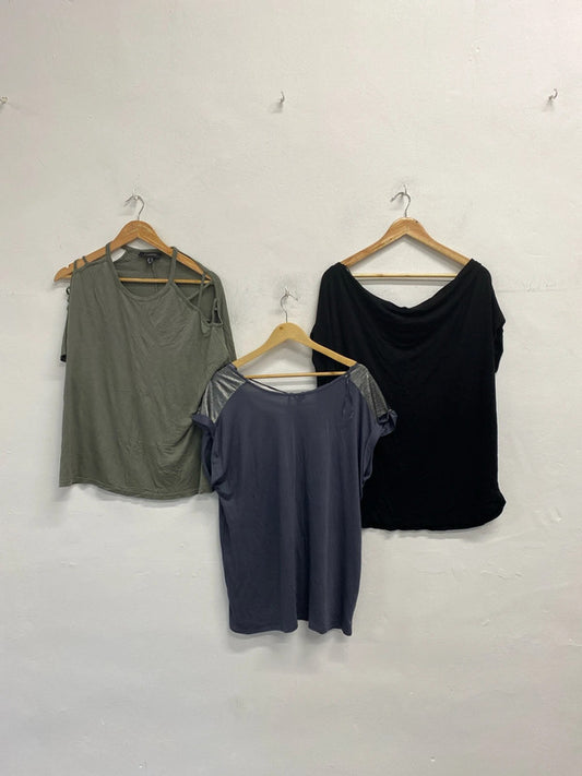 Lovely trio tops bonmarche atmosphere f&f UK 18 YM001