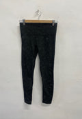 Fabulous Gymshark Leggings UK 8 Light dark grey pattern gym SA514