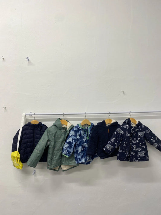 Lovely bundle 2 boys coats Zara John Lewis age 9-12 m YTH01