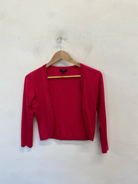 Lovely Hobbs pink pretty cardigan UK 8 WLH01