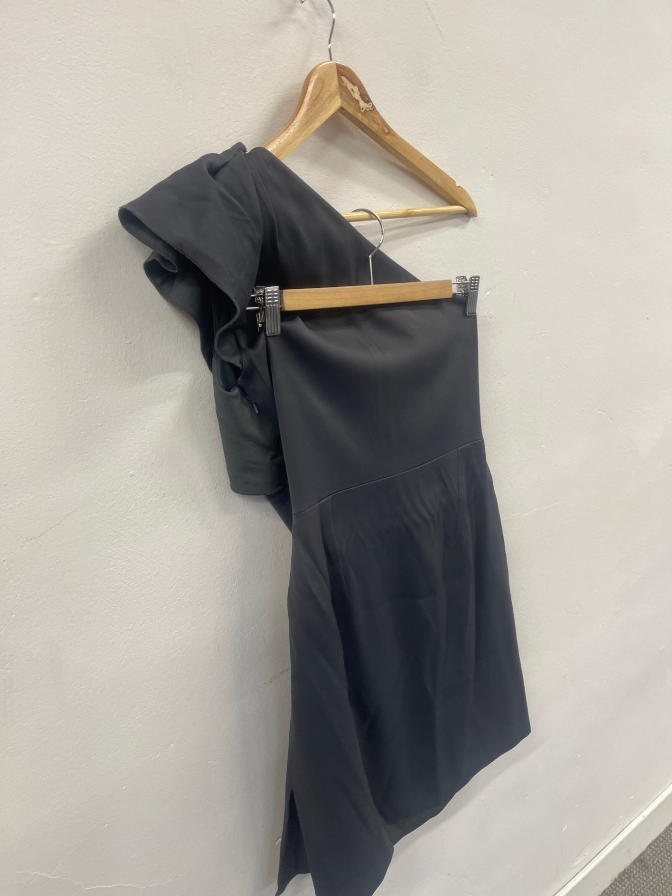 Fabulous Reiss Selika party occasion Dress UK10 Dark Grey KC528