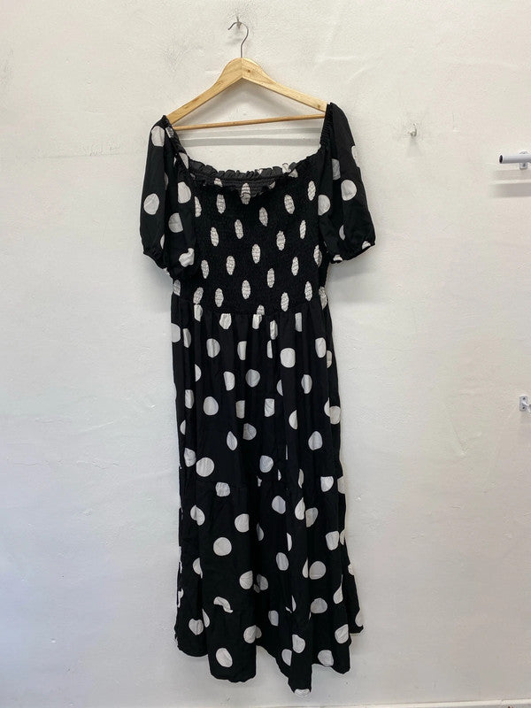 Fabulous Shein midiaxi gypsy summer dress Uk 4xl IM001
