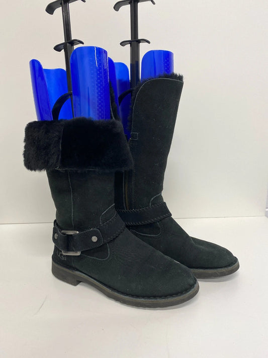 Fabulous Tall Ugg boots western Vibes Black Uk5.5 MS002