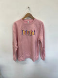 Pink Sweatshirt L