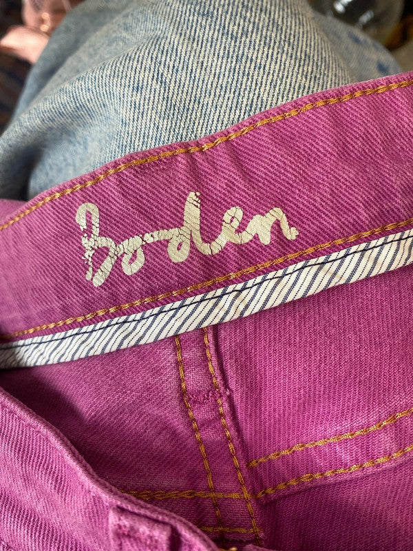 Fabulous Boden Purple jeans Uk10 Regular classic cut MM005
