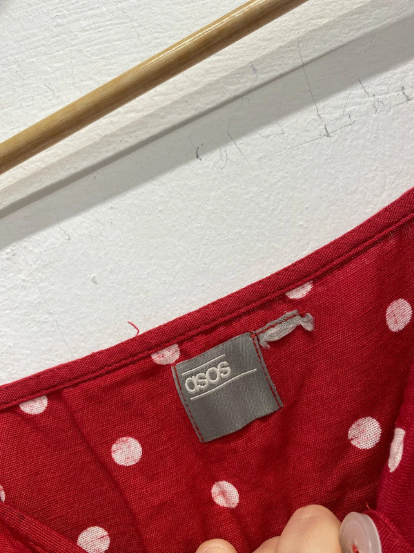 Stunning duo of polka dot summer dresses asos UK S #3 KM004