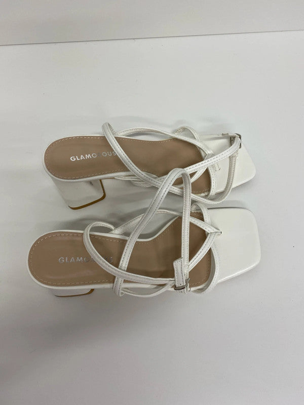 Fabulous Glamorous block heel samples UK6 classic summer KS002