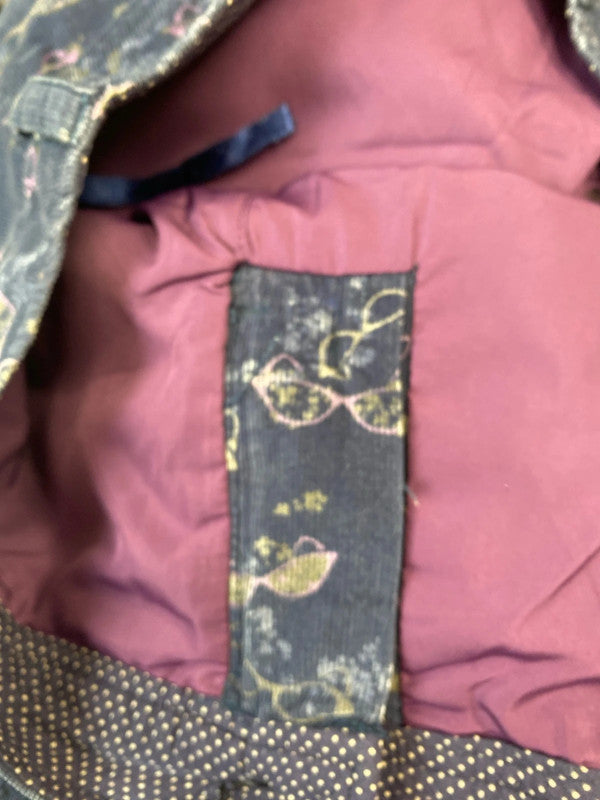 Fabulous Y2K White Stuff Mini skirt floral needlecord Uk8 MM005