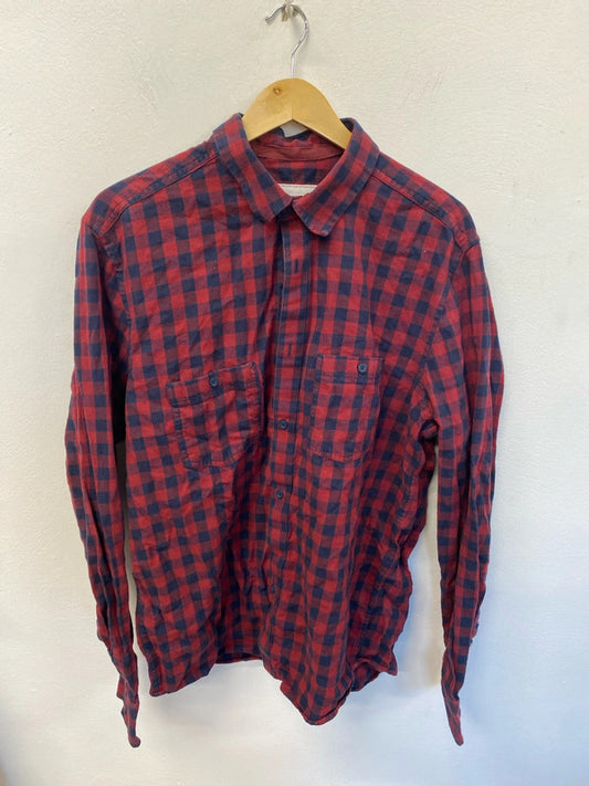 Fun and fabulous brakeburn check flannel shirt uk 12 KD001