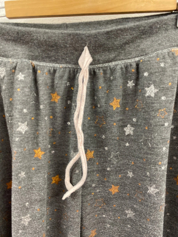 Fabulous TU grey star pyjama jogger bottoms Uk16!KS003