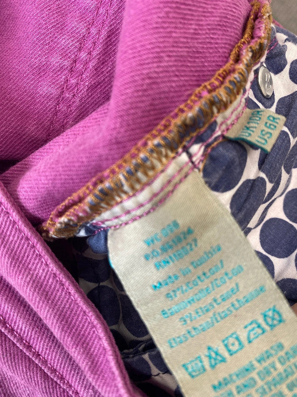Fabulous Boden Purple jeans Uk10 Regular classic cut MM005