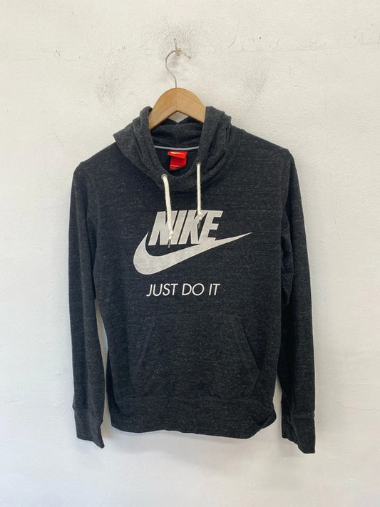 Fabulous Nike Charcoal Grey Marl hoodie UkL Ladies GW001