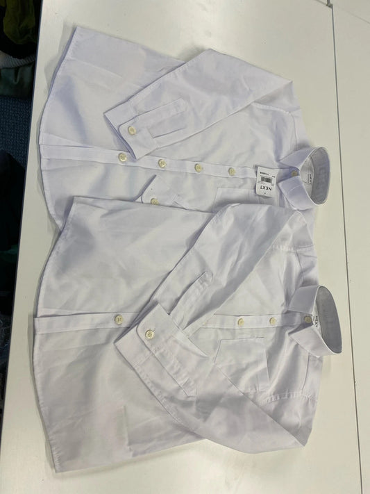 Fabulous new white school shirts age 6 KS002