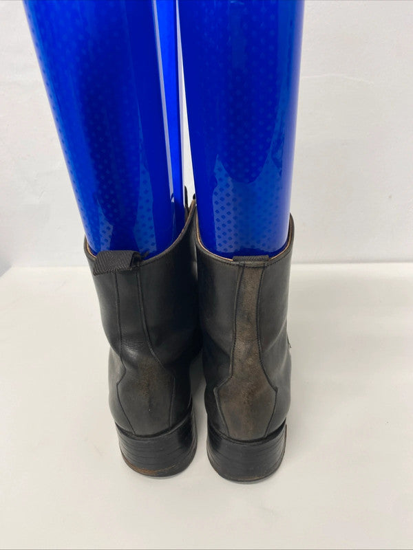 Fabulous Jeffrey West handmade leather ankle boots Uk5 AM011