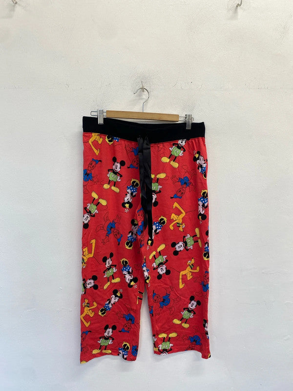 Lovely Disney Mickey pyjama bottoms UK L IM001