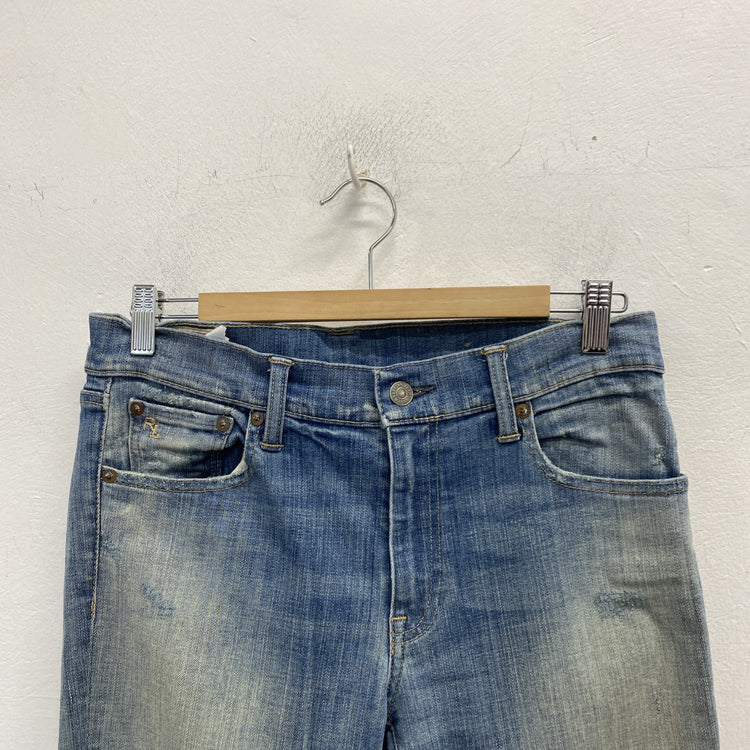 Lovely Ralph Lauren Polo Distressed Blue Jeans W 29 JB001