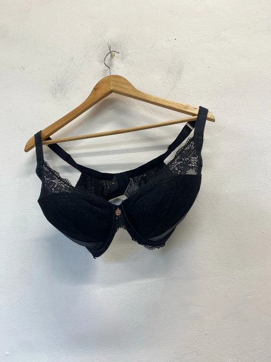 Gorgeous autograph sexy black lace bra UK 36F LB010