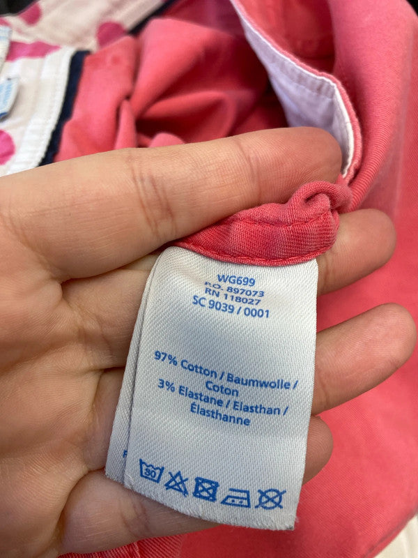 Boden Preppy Pink Denim Mini Skirt UK 8L CD001