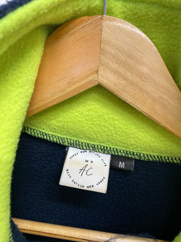 Lovely mardy bum navy pink fleece UK M GJ001