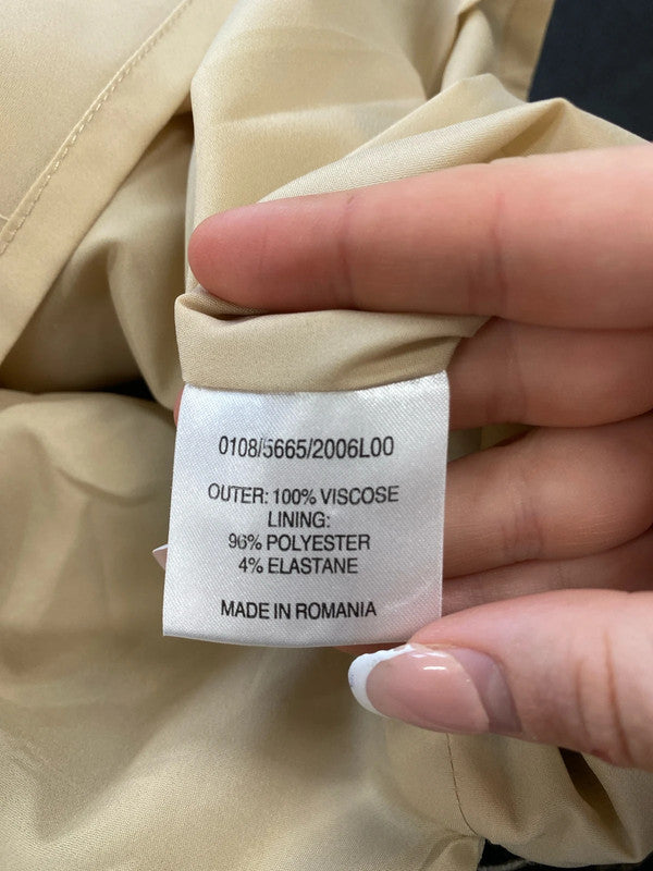 Fabulous Hobbs linen floral dress uk 12 LD001