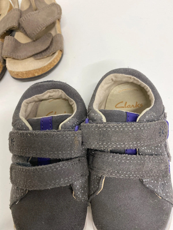 Fabulous boys summer shoes sandals & trainers Clark’s size 22 / 5.5 #14 LN001