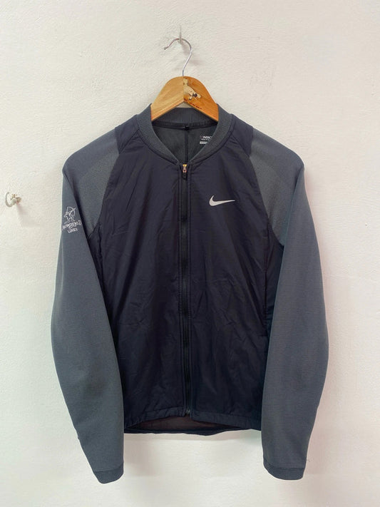 Classic Nike Golf zip thru ladies grey black Archerfield Links CN001