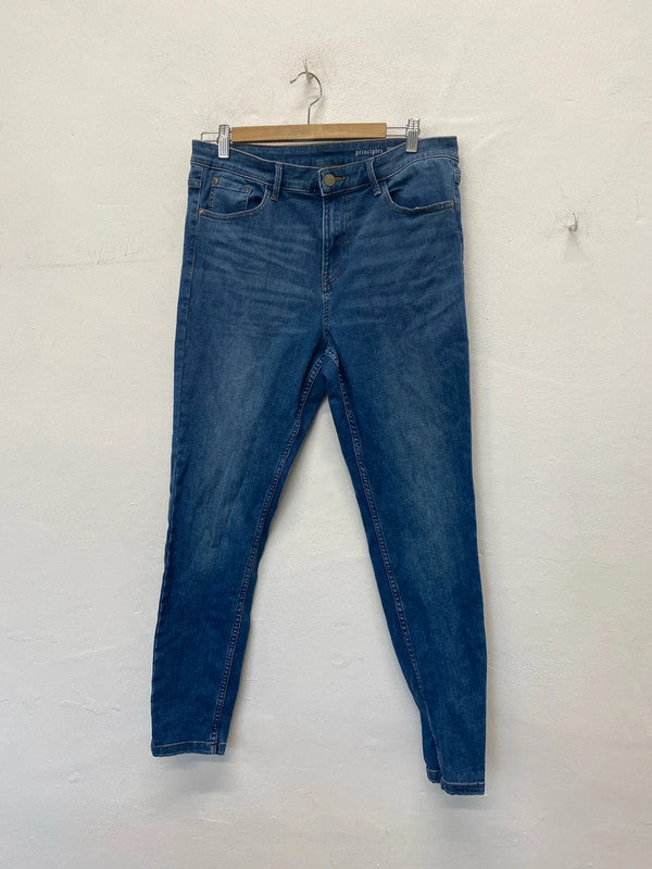 Fabulous Principles skinny stretch jeans Uk16 classic jeans MW001