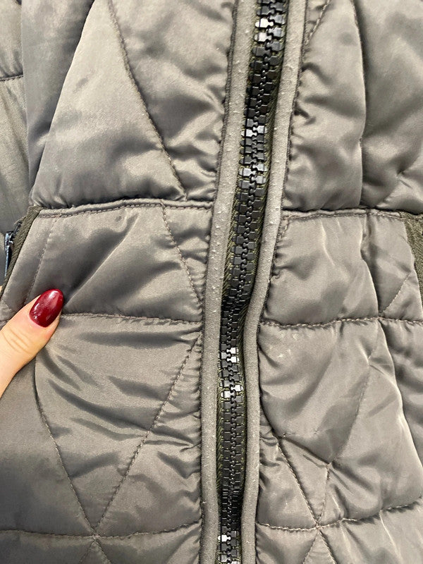 Fabulous men’s g star raw khaki quilted coat UK M DF002