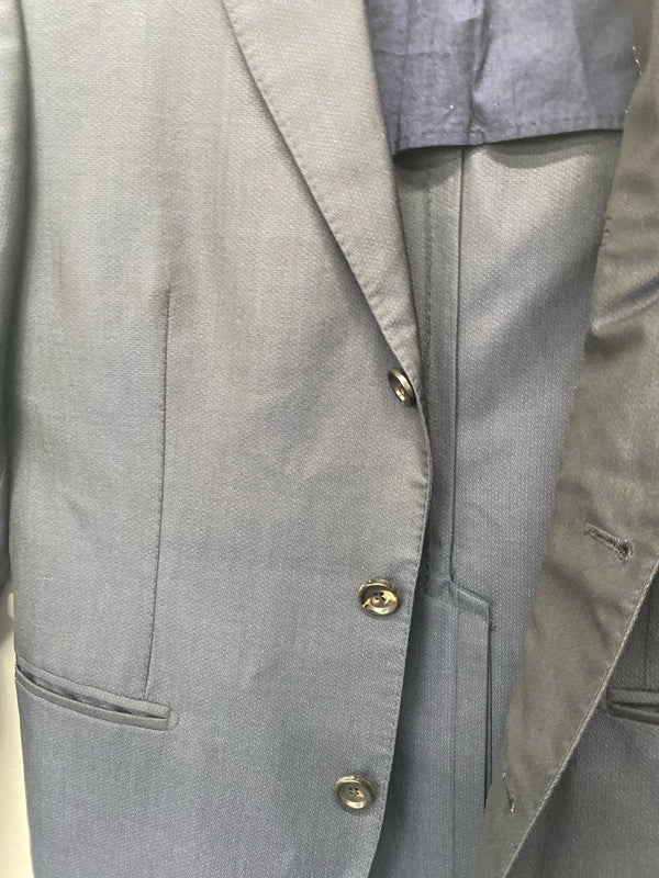 Fabulous Tonello Navy Blue 2pc suit 38” chest 32”inside leg 32.5W HR003