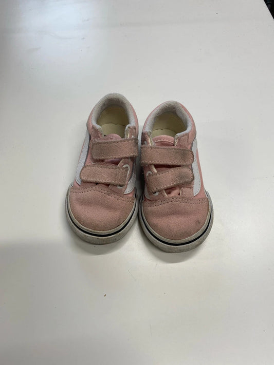 Vans Adorable Pastel Pink Trainers Girls 4 KM004