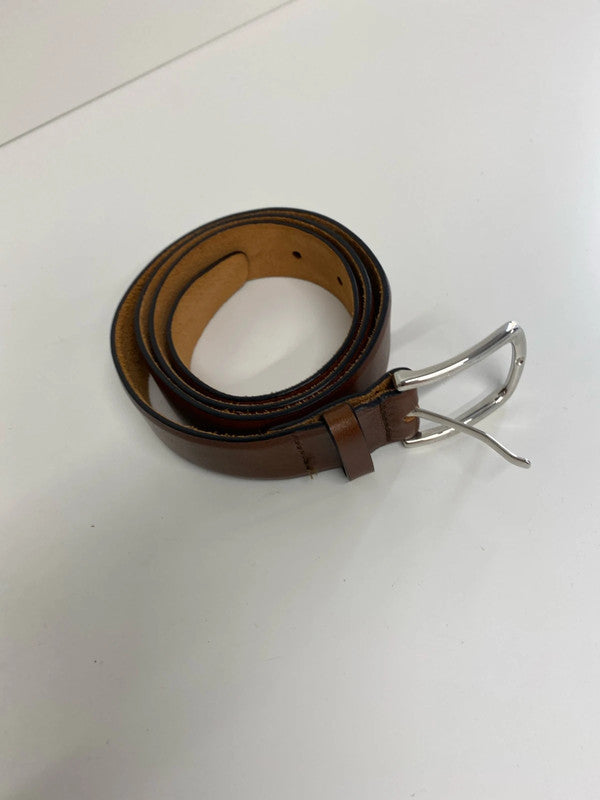 Fabulous Zara brown tan leather belt UkS 40” KB001