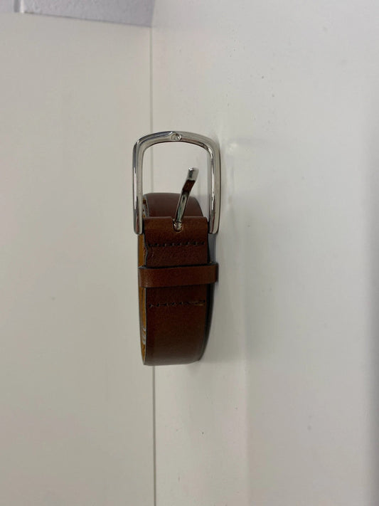 Fabulous Zara brown tan leather belt UkS 40” KB001