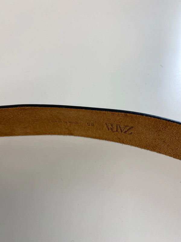 Fabulous Zara brown tan leather belt UkS 40” KB001