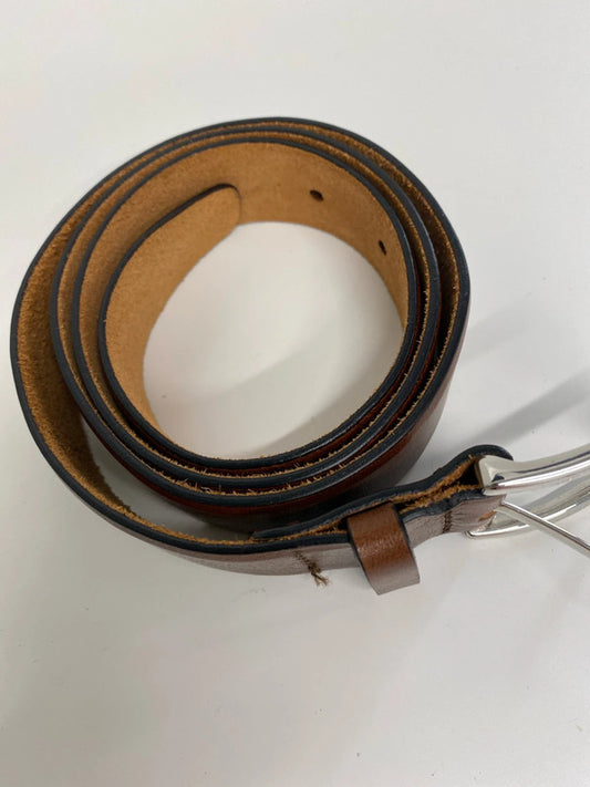 Fabulous Zara brown tan leather belt UkS 40” KB001