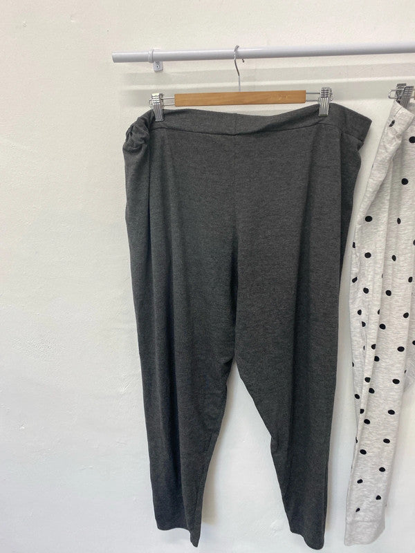 Fabulous Cozy Sleep Bottoms Bundle UK20-24 #212 LK006