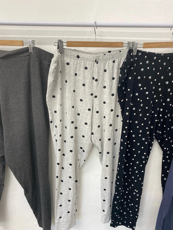 Fabulous Cozy Sleep Bottoms Bundle UK20-24 #212 LK006