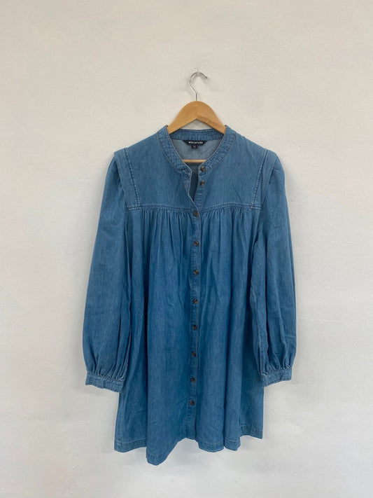 Fabulous Whistles Denim Mini Dress UK18 BS001