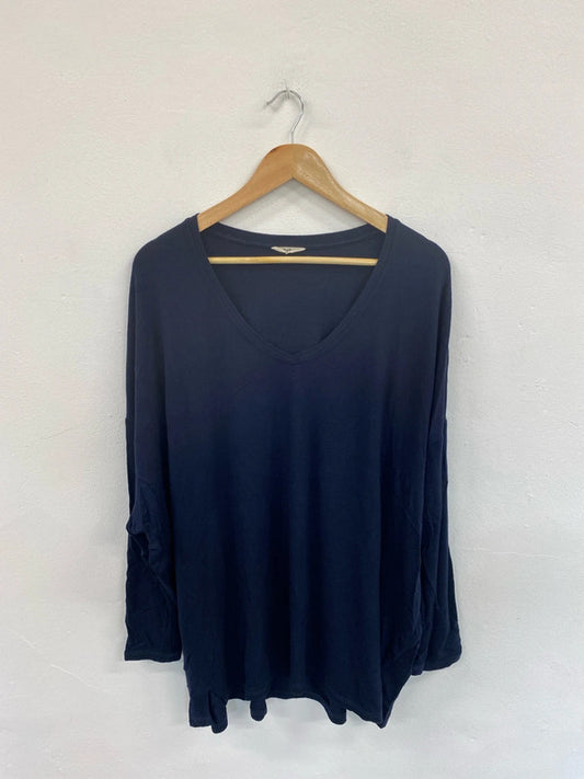 Fabulous Hush Navy Jersey Tunic UK XL HD440