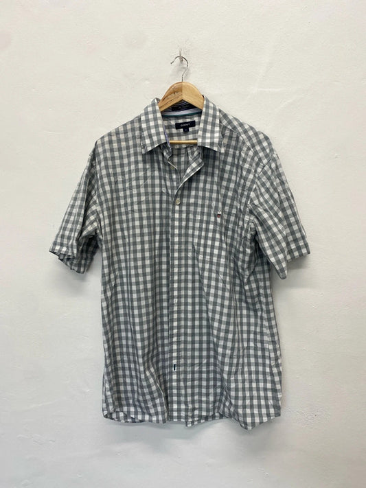 Fabulous Gant The Gingham short sleeve shirt cotton UkXL Mens HD440