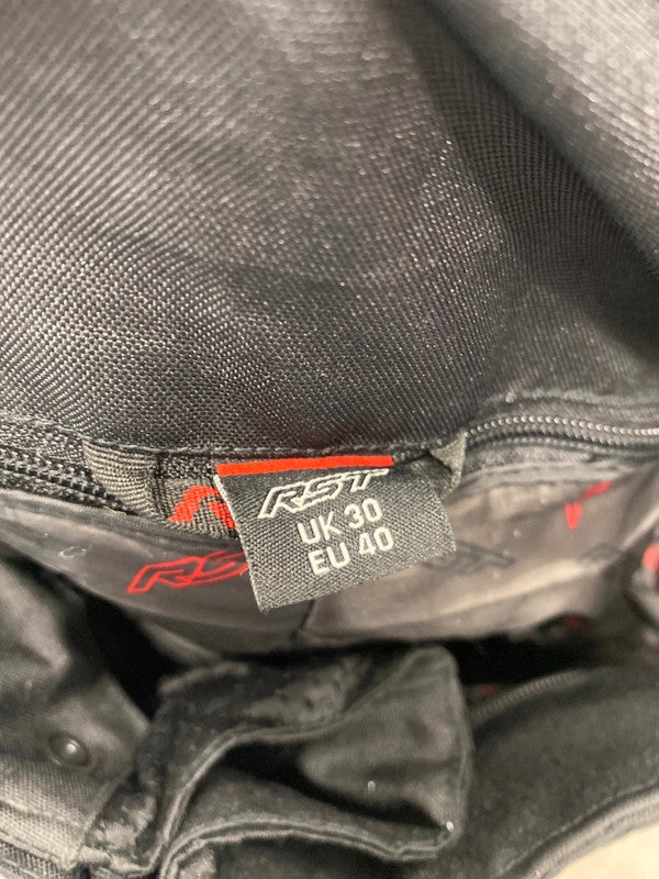 Fabulous RST moto Trousers Black biker 30” JD172