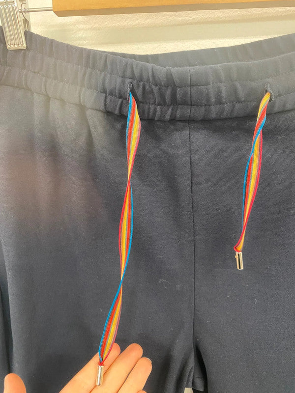 Fabulous Paul Smith Navy Rainbow Drawstring Lounge pants UK12 SO001