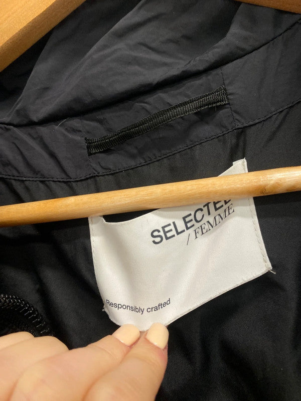 Fabulous Selected Femme Puffer Jacket black UK 12 Black CM007