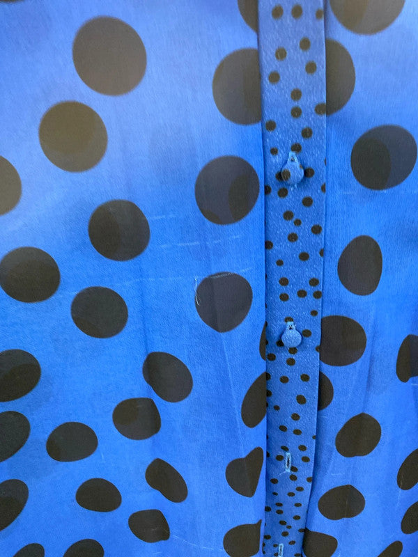 Fabulous Lipsy Colourful Patterned Sheer Shirts Duo UK14 #46 AB024