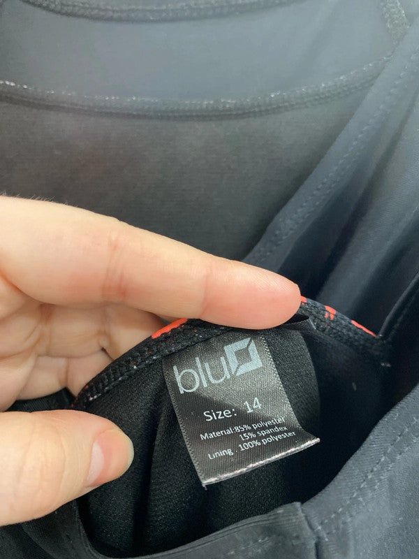 Fabulous Blu Summer Swimsuits Duo UK14 #47 AB024