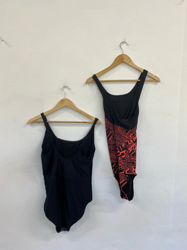 Fabulous Blu Summer Swimsuits Duo UK14 #47 AB024