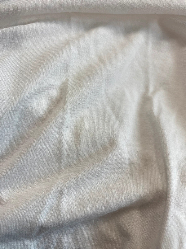 Fabulous Barbara Lebek Ivory Mesh Panel Accent T-shirt UK20 NR001