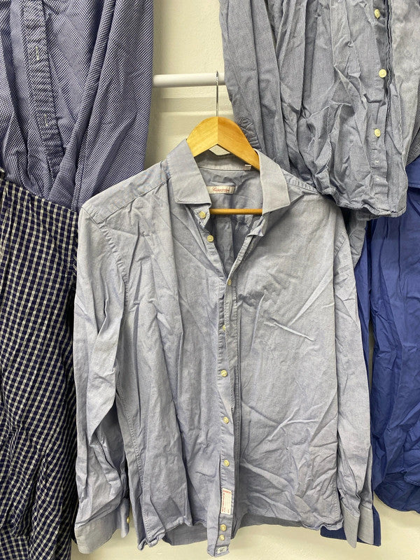 Fabulous bundle of Italian Men’s shirts UkXL 42” 43” Cotton & Silk #2  AC001